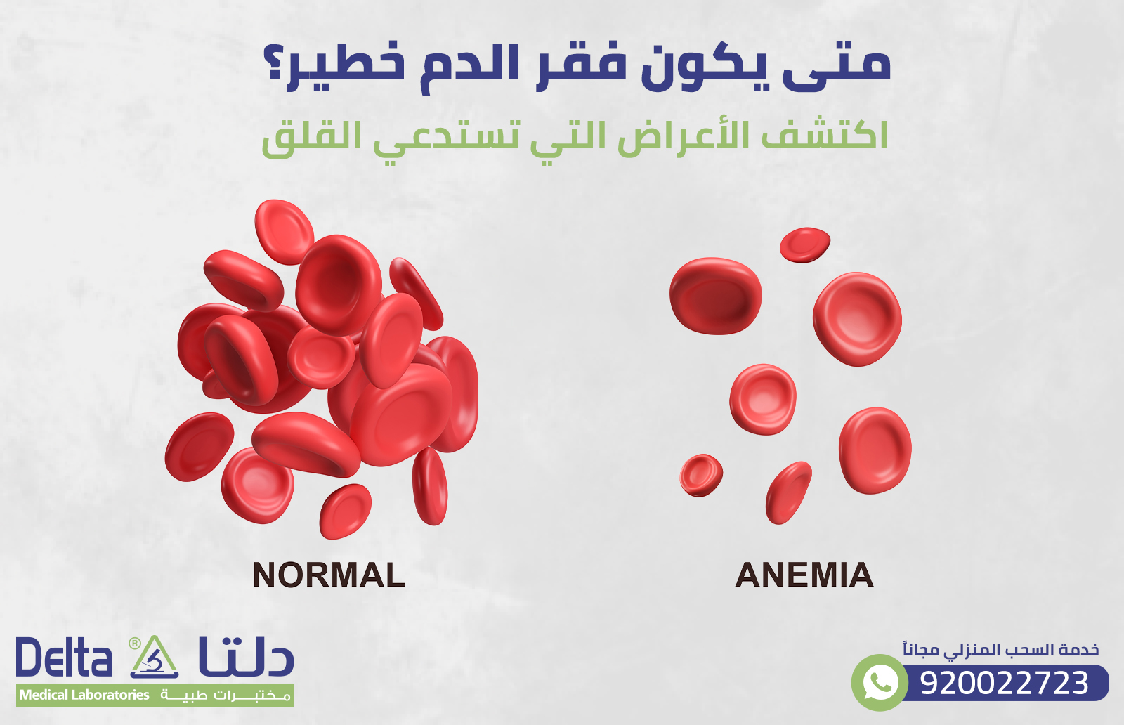 متى يكون فقر الدم خطيرًا؟ اكتشف الأعراض التي تستدعي القلق