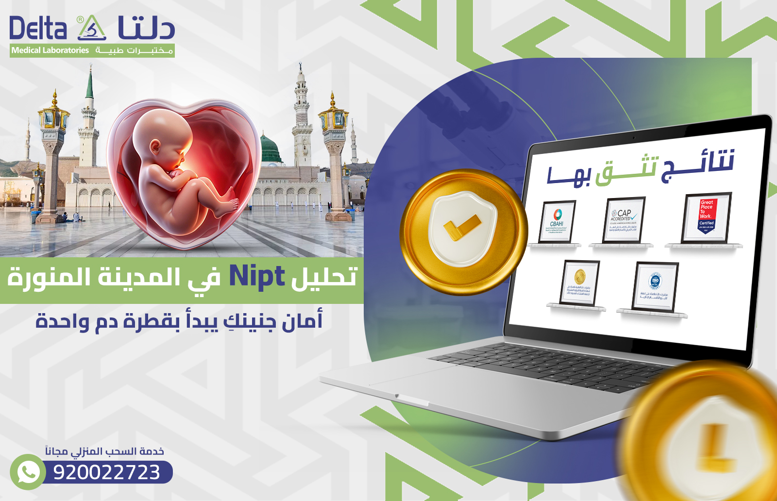 تحليل Nipt في المدينة المنورة